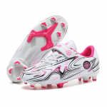 Turf sisejalgpallijalatsid lastele Jalgpallisaapad Poistele T&uuml;drukutele Klambrid Muru Treening Jalgpallisaapad Professionaalsed Spordijalatsid V&auml;lisfutsal Jalgpallijalats 39 roosa