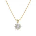 Klassikaline liblikas ripats lihtne Risti ripats kaelakee ehted mood Austria kristallipood kaelakee ehted kampsun kett 50037 kuld