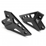 Mootorrattatarvikud Jalapangi kannakaitse kaitsekile kinnitusega kannakaitse kaitse Kawasaki Z900 Z 900 jaoks must