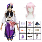 Dori Cosplay kost&uuml;&uuml;mim&auml;ng Dori komplektid M&uuml;ts Kleit Parukas Anime Cosplay Koomiks Rollim&auml;ng Halloweeni komplektid L-(Full set+wig)