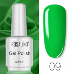 ROSALIND 15 ml k&uuml;&uuml;nelakk, poolp&uuml;siv leotav UV geelk&uuml;&uuml;nelakk, pealislakk geellakk