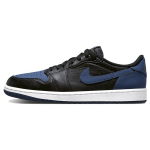 Air Jordan 1 Retro Low OG Mystic Navy Unisex tossud Must Valge CZ0790-041 35.5