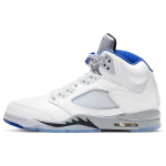 Air Jordan 5 Retro Stealth 2.0 Meeste tossud Valge Must Hyper-Royal DD0587-140 41