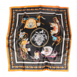 Kvaliteetsed luksuslikud siidist sallid peapael Sallid kaelasall naistele kett siidist sall naiste dekoratiivne sall 90*90cm