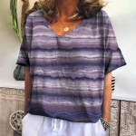 Suvine ruuduline T-s&auml;rk naistele V-kaelusega vabaaja dressipluus, uued sviitrid Harajuku riided lahtised l&uuml;hikeste varrukatega pluus Naiste moetopid S