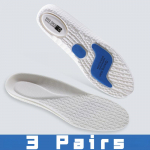 3 paari spordisisetalla suure elastsusega p&otilde;rutusi summutav, higi neelav ja l&otilde;hna v&auml;ltiv sisetald Mugav korvpalli sisetald EU35-36 valge