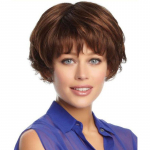 Blondid pruunid parukad tukkidega naistele L&uuml;hike parukas Naturaalne soeng Ombre Juuksed Parukad Igap&auml;evased Cosplay Peo Kuumakindel kiud pruun