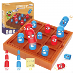 2 m&auml;ngijat Tic Tac Toe Eat Small Game, lapsevanem, interaktiivne, laud siseruumides, pere m&auml;ngimiseks