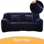 Sametine diivanikate elutoa jaoks padjakate Paks veniv pl&uuml;&uuml;s, tahke pehme diivanikatted, elastne sektsioonku&scaron;eti kate 2-seat 145-185cm