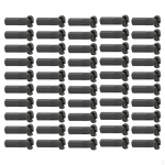 50 tk Bike Kodara Niplid Teekatted Black 14mm