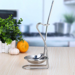 1 tk roostevabast terasest topeltkulbihoidjaga toiduvalmistamisn&otilde;u B