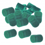 Vilt muusikariistade parandamiseks sopran alttenor Green_20pcs