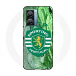 Realme V23 &uuml;mbris scp sportliku portugali rohelise taustaga