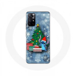 &Uuml;mbris Xiaomi Redmi Note 11s 5G Merry Christmas Stitch Snow jaoks