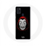 Samsung Galaxy A21S &uuml;mbris La casa de papel Mask