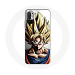 &Uuml;mbris Xiaomi Redmi Note 10 5G Goku Wall Dragon Ball Super jaoks