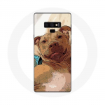 &Uuml;mbris Samsung Galaxy Note 9 Ameerika pitbullterjeri pruunile
