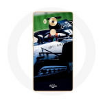 Valge &uuml;mbris Huawei Mate 8 vormel 1 Pierre Gasly F1 Driver jaoks