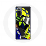 Coque pour Xiaomi Redmi Note 10 Pro Valentino Rossi motoGP Pilote de vitesse