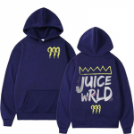 R&auml;ppar Juice Wrld 999 kirjatr&uuml;kiga kapuuts Meeste naiste Hip Hop Retro Pullover Fliisist avara pikkade varrukatega kapuutsiga t&auml;navar&otilde;ivad L