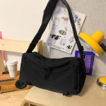 &Otilde;lakott Meeste nailonist vabaaja v&auml;likott must