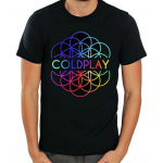 Coldplay Music Band Fan Unisex T-s&auml;rk S
