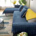 &Uuml;hev&auml;rviline libisemiskindel diivani kate Paks pehme pl&uuml;&uuml;s diivanipadja r&auml;tik elutoa m&ouml;&ouml;bli jaoks Decor Slipcovers diivanikatted 90x210cm 1pc