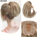 MISS WIG s&uuml;nteetilised l&uuml;hikesed hobusesaba-kukliga juuksed kammklambriga. 20cm