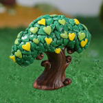 Mini Fairy Garden Tree Micro Landscape Resin DIY tarvikud Nukumaja kaunistus Style D
