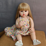 55 cm pestav elutruu pehme k&auml;sitsi maalitud simulatsioon Baby Reborn Doll Lapsed saadavad m&auml;ngunuku Girl