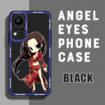 Telefoni &uuml;mbris Pehmest kummist TPU mobiiltelefoni korpus T&auml;iskaanega kaamera kaitse disain P&otilde;rutuskindel kate iPhone Infinix Tecno jaoks Infinix Hot 10 must