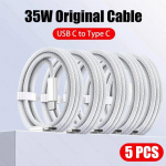 35W kiirlaadimiskaabel Apple iPhone 15 Pro Max jaoks USB C kuni Type C laadimiskaabel 15 Plus jaoks Telefoni tarvikud Andmesidejuhe 1m