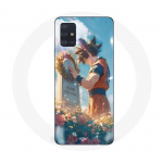 Coque Maniacase pour Samsung Galaxy A51 5g Akira Toriyama Son Goku Tombe