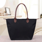 Mood nailonist naiste k&auml;ekotid Br&auml;ndi disainiga &otilde;lakott Vastupidav suure mahutavusega rannapelmeen kandekott Hobo kotid Logota L 35x32x20cm