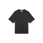 Fear of God Essentials L&uuml;hikeste Varrukatega Tilk&otilde;lgadega T-s&auml;rk FW20 Unisex Topid Must FOG-FW20-344 L