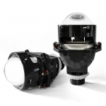 Car LED bifocal lens H4 modified headlight fish eye lamp 3.0 inch lossless bifocal lens HD blue film universal HD valge