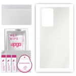 apgo MATTE Protective Skin Sticker for the back compatible with Samsung Galaxy Note 20 Ultra 5G, Wrap Film, Hydrogel Film, Flexible, Soft TPU with pos