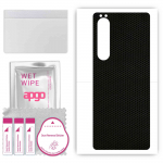 apgo Protective Skin Sticker for the back compatible with Sony Xperia 1 III SOG03, Wrap Film, Foil, Vinyl - Pattern Matrix