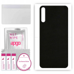 apgo Protective Skin Sticker for the back compatible with Tecno Camon 12 Pro, Wrap Film, Foil, Vinyl - Pattern Matrix