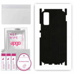 apgo Protective Skin Sticker for the back+sides compatible with Vivo Y20s, Full Wrap Film, Foil, Vinyl - Pattern Matrix