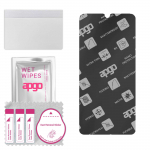 apgo MATTE Hybrid protective glass compatible with Wiko Y82, flexible nano glass, great replacement for tempered glass, scratch-resistant, full glue