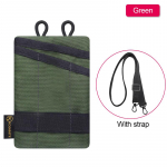 Taktikaline EDC kott Rahakott Mini v&ouml;&ouml;koht Fanny kott Kaart V&otilde;tme v&ouml;&ouml; v&ouml;&ouml;pakk Tasku telkimine Matkamine jahindus &otilde;ues m&uuml;ndikott Green with strap