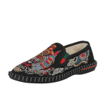 Klassikalised tikitud vabaaja meeste kingad Moodsad slip-on meeste l&otilde;uendist mokassiinid Hiina etnilised paarir&otilde;ivad Zapatillas De Deporte 38 valge