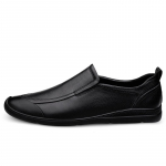 Ehtsast nahast meeste kingad vabaaja meeste hingavad kontorijalatsid pidulikud jalatsid Meeste disainitud s&otilde;idujalatsid 38 must