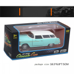 1/32 Cadillaci vanaautomudeli m&auml;nguasi, ohutu tagasit&otilde;mbemehhanismiga raskeveokite simulatsiooniga sulamist automudel lastele 1/32-Size:13*5*3.8cm heleroheline v&auml;rv