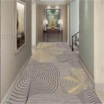 P&otilde;hjamaade stiilis elutoa vaip, koridori vaip, abstraktne geomeetriline magamistoa vaip, k&ouml;&ouml;gimatt, kristallveluurist uksematt 80x100cm