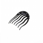 Mustad juuksen&otilde;elad t&uuml;drukutele Hair Fork Naiste hobusesaba Juuksekammid Vol&uuml;&uuml;mi lisandid Juukseklambrid Juuste kujundamise t&ouml;&ouml;riist Bouffant Juukseaksessuaarid 8*6cm