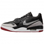 Air Jordan Jordan Legacy 312 Low Black Cement Naiste Tossud Gym-Red Cement-Grey Metallic-Silver FQ7827-006 36.5