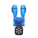 Termoplastist silikoonist hammustus suu hambumus sekundaarne pea hingamistoru sinine