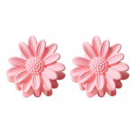 2 tk lillekujulised v&auml;ikesed juukseklambrid kommiv&auml;rvi juuksen&otilde;el plastikvaigust pealae juukseklamber igap&auml;evaseks peoks juukseaksessuaar roosa